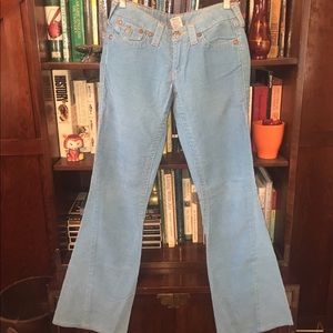 Vintage True Religion Blue Flare Cords